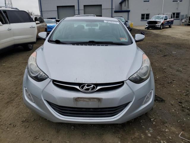 5NPDH4AE2DH400145 - 2013 HYUNDAI ELANTRA GLS SILVER photo 5