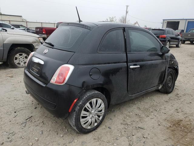 3C3CFFAR9CT365736 - 2012 FIAT 500 POP BLACK photo 3