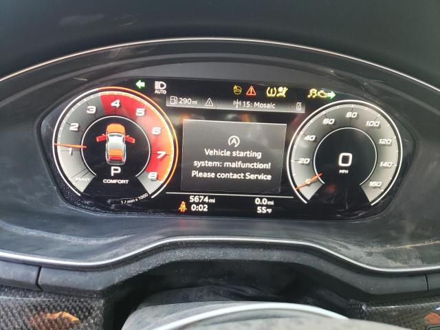 WAUC4CF53RA033147 - 2024 AUDI S5 PREMIUM PLUS 灰色 照片 9