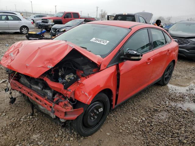 1FADP3F23GL345772 - 2016 FORD FOCUS SE RED photo 1