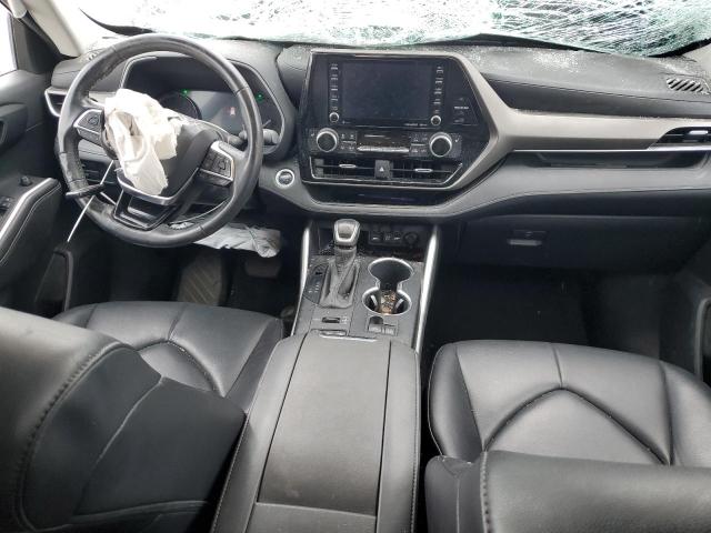 5TDGZRBH1LS510712 - 2020 TOYOTA HIGHLANDER XLE BLACK photo 8