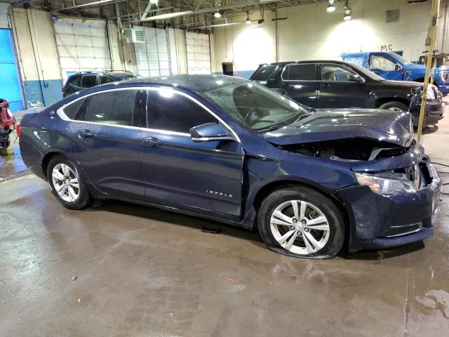 2G1105S33H9146525 - 2017 CHEVROLET IMPALA LT BLUE photo 4