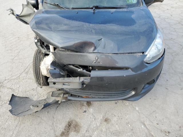 ML32A3HJ7EH024358 - 2014 MITSUBISHI MIRAGE DE GRAY photo 11