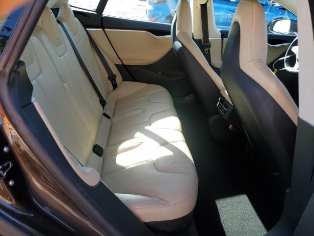5YJSA1H16EFP57129 - 2014 TESLA MODEL S ყავისფერი ფოტო 10