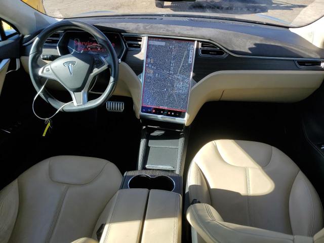 5YJSA1H16EFP57129 - 2014 TESLA MODEL S ყავისფერი ფოტო 8