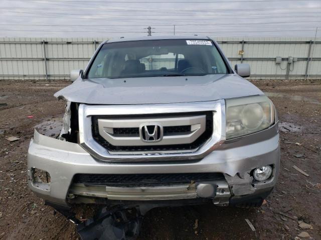 5FNYF4H5XAB027590 - 2010 HONDA PILOT EXL SILVER photo 5