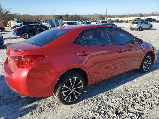 5YFBURHE8KP860920 - 2019 TOYOTA COROLLA L RED photo 3