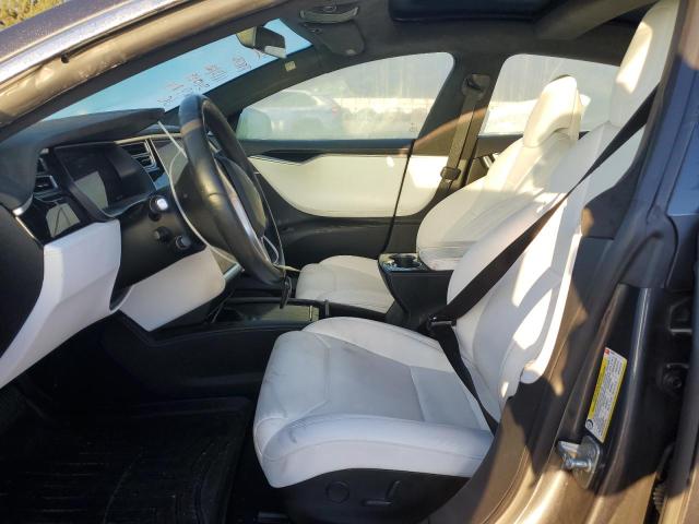 5YJSA1E25HF195807 - 2017 TESLA MODEL S ნაცრისფერი ფოტო 7