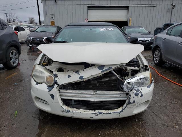 1C3EL45R45N564745 - 2005 CHRYSLER SEBRING WHITE photo 5