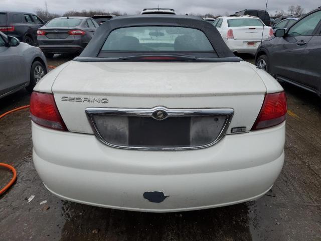 1C3EL45R45N564745 - 2005 CHRYSLER SEBRING WHITE photo 6