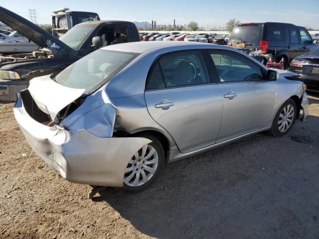 5YFBU4EE5DP094820 - 2013 TOYOTA COROLLA BASE SILVER photo 3