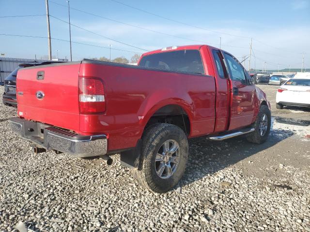 1FTRF14W48KD26197 - 2008 FORD F150 RED photo 3