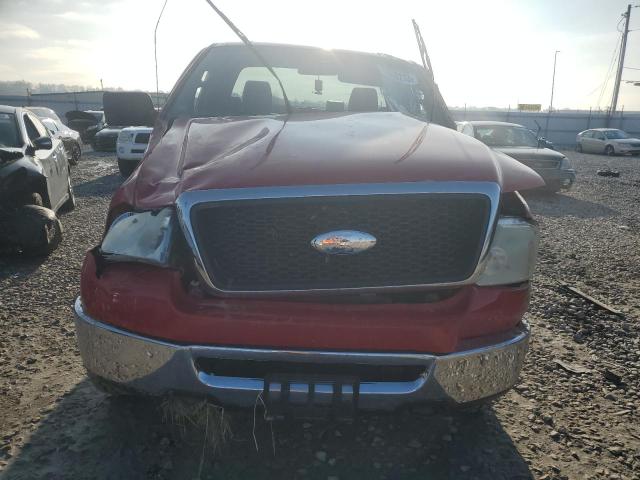 1FTRF14W48KD26197 - 2008 FORD F150 RED photo 5