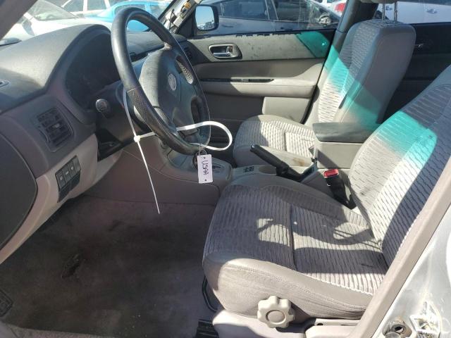 JF1SG65674H716587 - 2004 SUBARU FORESTER 2.5XS Сріблястий фото 7