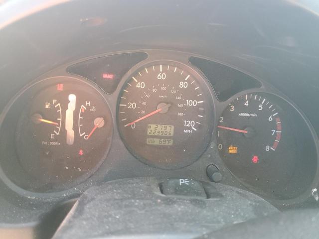 JF1SG65674H716587 - 2004 SUBARU FORESTER 2.5XS Сріблястий фото 9