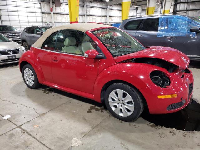 3VWPF31Y68M412819 - 2008 VOLKSWAGEN NEW BEETLE CONVERTIBLE S RED photo 4