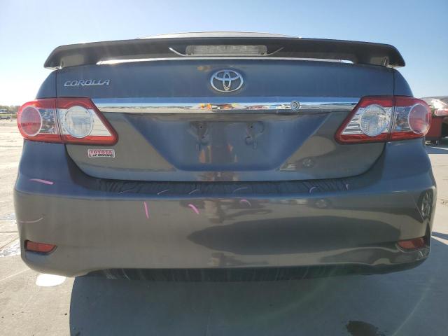 5YFBU4EE1CP032863 - 2012 TOYOTA COROLLA BASE GRAY photo 6