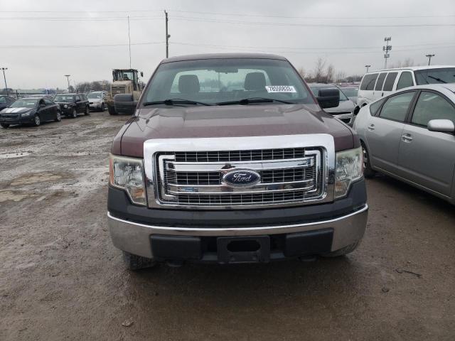 1FTRF14W39KB90839 - 2009 FORD F150 MAROON photo 5