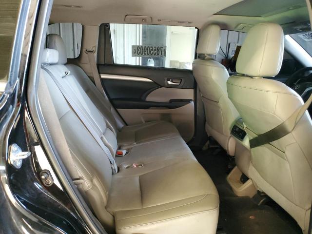 5TDJKRFH5FS177004 - 2015 TOYOTA HIGHLANDER XLE BLACK photo 10