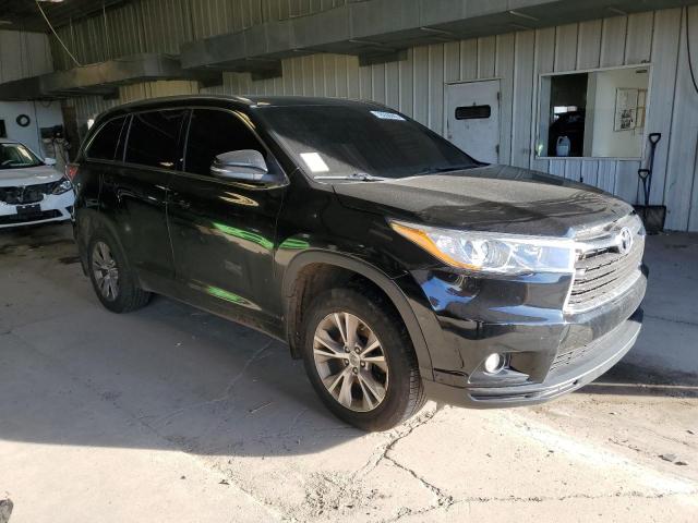 5TDJKRFH5FS177004 - 2015 TOYOTA HIGHLANDER XLE BLACK photo 4