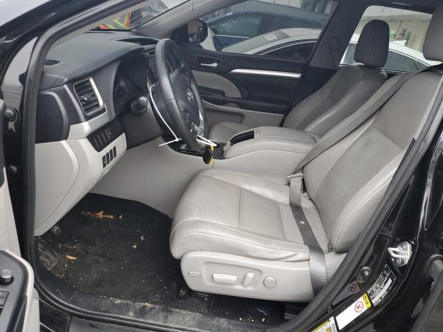 5TDJKRFH5FS177004 - 2015 TOYOTA HIGHLANDER XLE BLACK photo 7