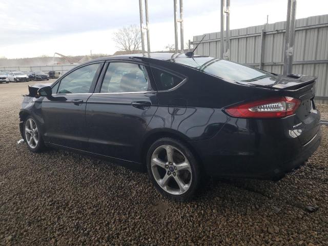 3FA6P0H93ER301044 - 2014 FORD FUSION SE BLACK photo 2