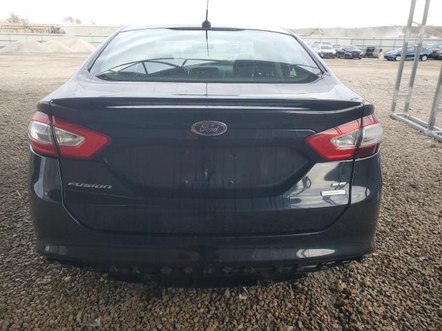 3FA6P0H93ER301044 - 2014 FORD FUSION SE BLACK photo 6