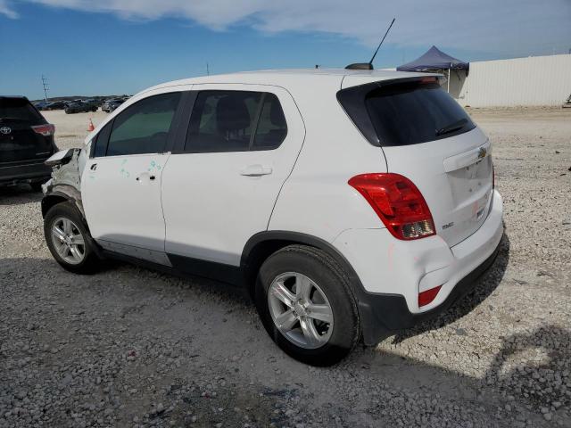 3GNCJKSB5LL133663 - 2020 CHEVROLET TRAX LS WHITE photo 2