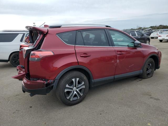 2T3BFREV4JW826279 - 2018 TOYOTA RAV4 LE RED photo 3