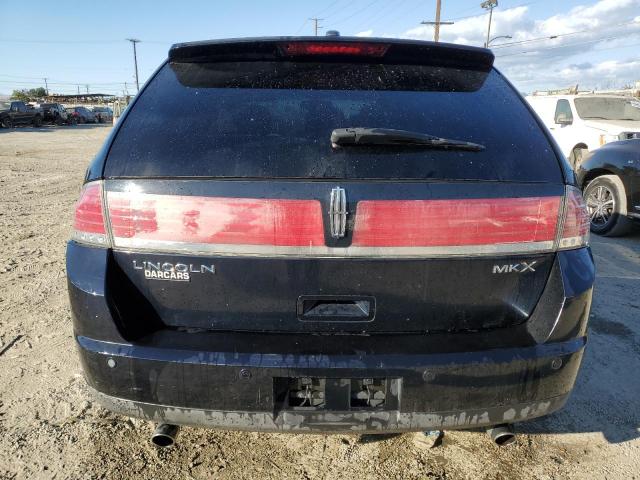 2LMDU68C58BJ11208 - 2008 LINCOLN MKX BLUE photo 6
