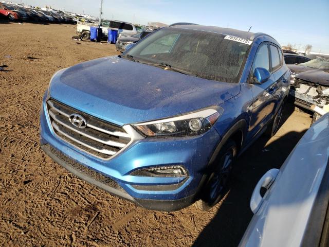 KM8J3CA41HU504474 - 2017 HYUNDAI TUCSON LIMITED BLUE photo 1