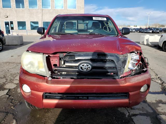 5TEUU42N56Z150913 - 2006 TOYOTA TACOMA ACCESS CAB წითელი ფოტო 5
