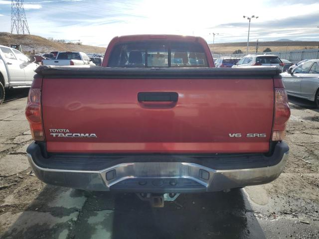 5TEUU42N56Z150913 - 2006 TOYOTA TACOMA ACCESS CAB წითელი ფოტო 6