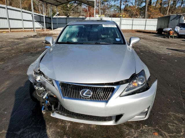 JTHBF5C2XD5192620 - 2013 LEXUS IS 250 SILVER photo 5