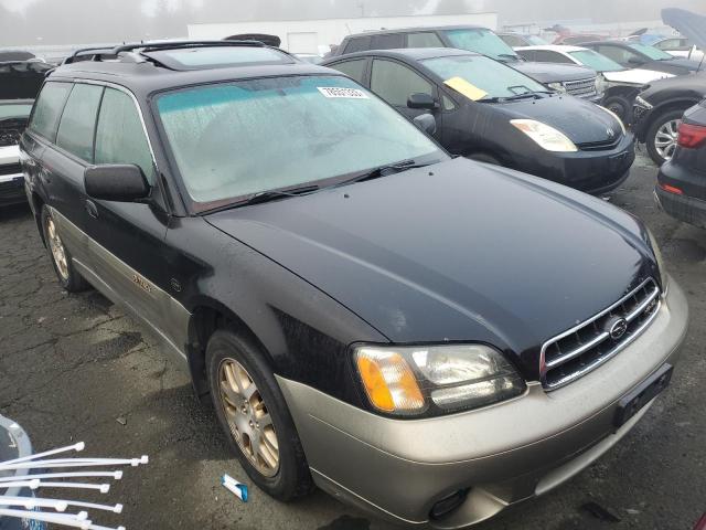 4S3BH806827634994 - 2002 SUBARU LEGACY OUTBACK H6 3.0 LL BEAN BLACK photo 4