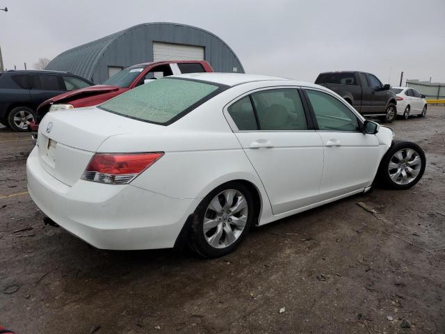 JHMCP268X8C040712 - 2008 HONDA ACCORD EXL WHITE photo 3