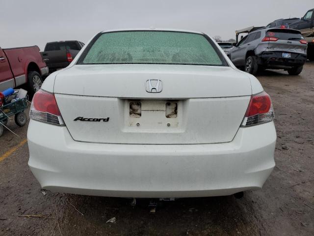 JHMCP268X8C040712 - 2008 HONDA ACCORD EXL WHITE photo 6