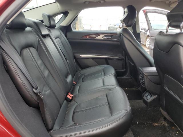 3LN6L2G99GR624483 - 2016 LINCOLN MKZ RED photo 10