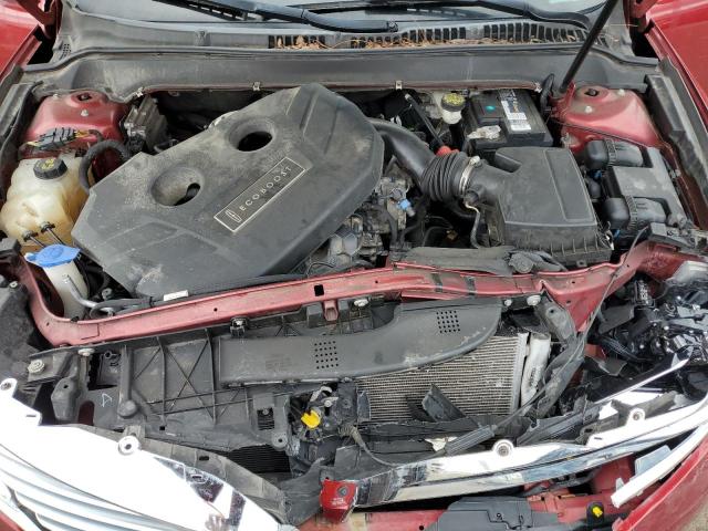 3LN6L2G99GR624483 - 2016 LINCOLN MKZ RED photo 11