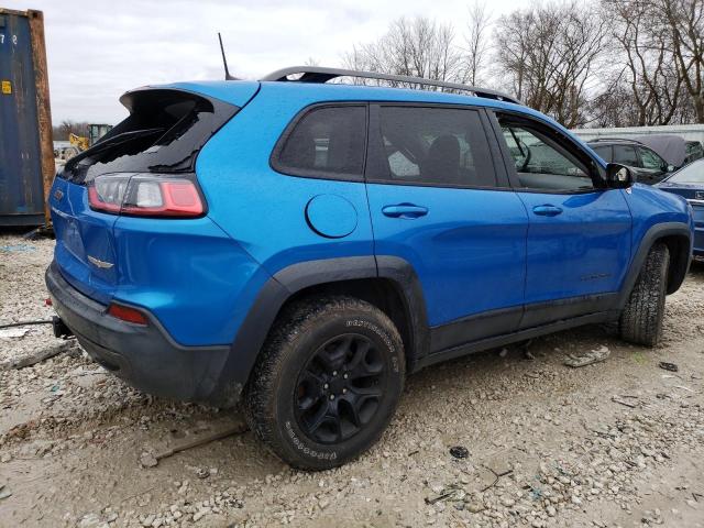 1C4PJMBX7KD410710 - 2019 JEEP CHEROKEE TRAILHAWK Mavi foto 3