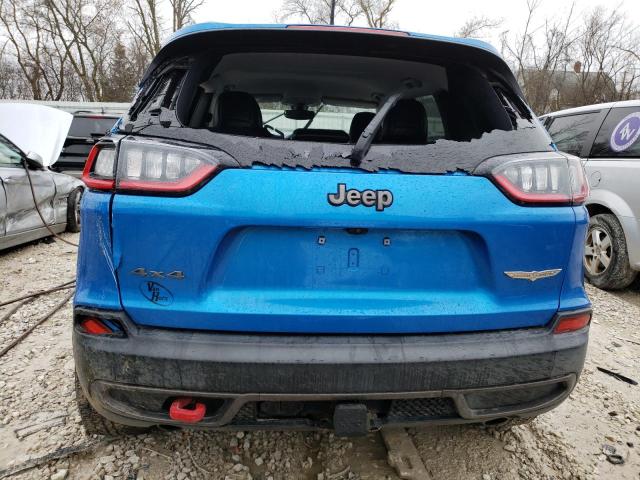 1C4PJMBX7KD410710 - 2019 JEEP CHEROKEE TRAILHAWK Mavi foto 6