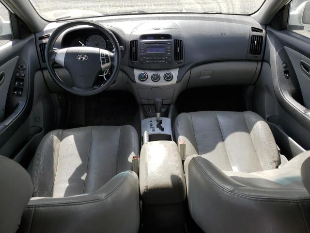 KMHDU46D37U162601 - 2007 HYUNDAI ELANTRA GLS WHITE photo 8