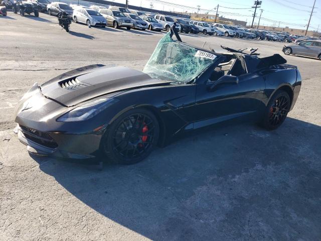 1G1YM2D77E5132766 - 2014 CHEVROLET CORVETTE STINGRAY Z51 3LT BLACK photo 1