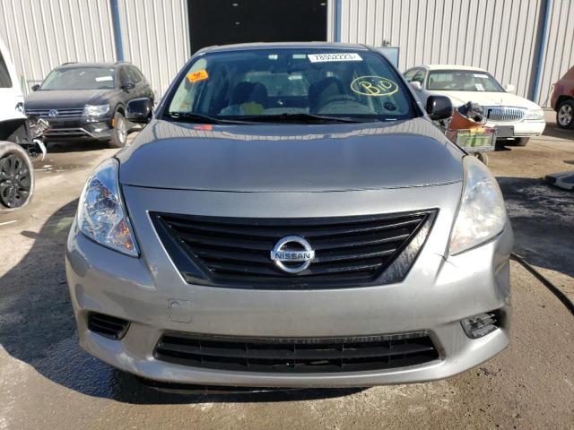 3N1CN7AP8EL855920 - 2014 NISSAN VERSA S SILVER photo 5