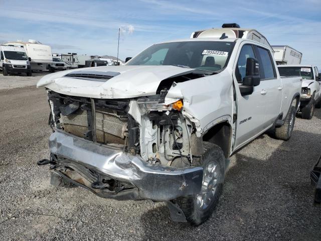 1GC1YNEY3NF315839 - 2022 CHEVROLET SILVERADO K2500 HEAVY DUTY LT WHITE photo 1