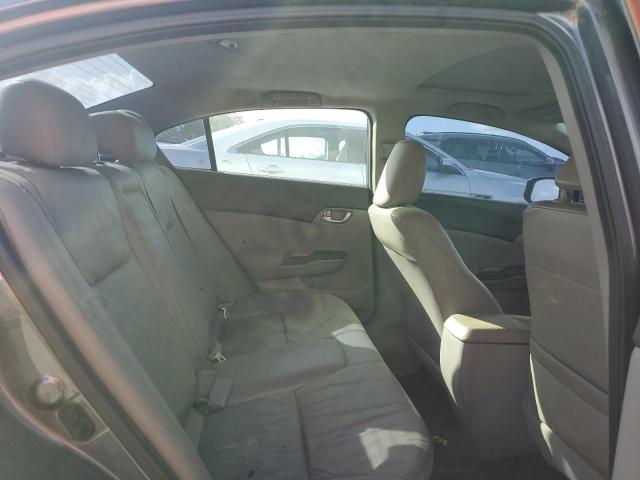 19XFB2F96CE037619 - 2012 HONDA CIVIC EXL გრაფიტი ფოტო 10