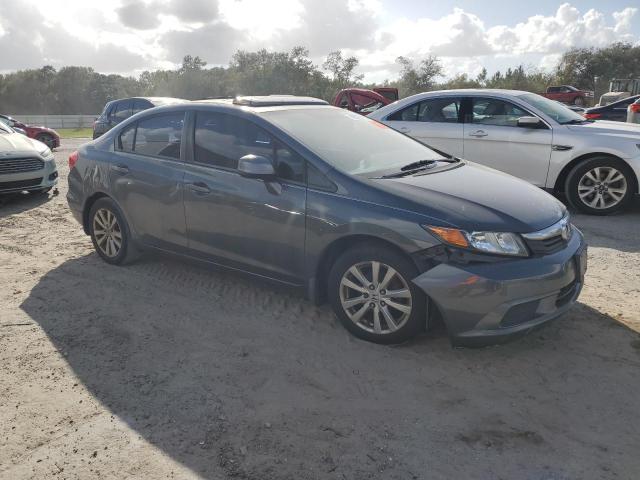 19XFB2F96CE037619 - 2012 HONDA CIVIC EXL CHARCOAL photo 4