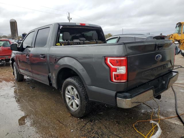 1FTEW1CP2KFB11507 - 2019 FORD F150 SUPERCREW CHARCOAL photo 2