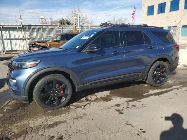 1FM5K8GC8LGB11613 - 2020 FORD EXPLORER ST BLUE photo 1