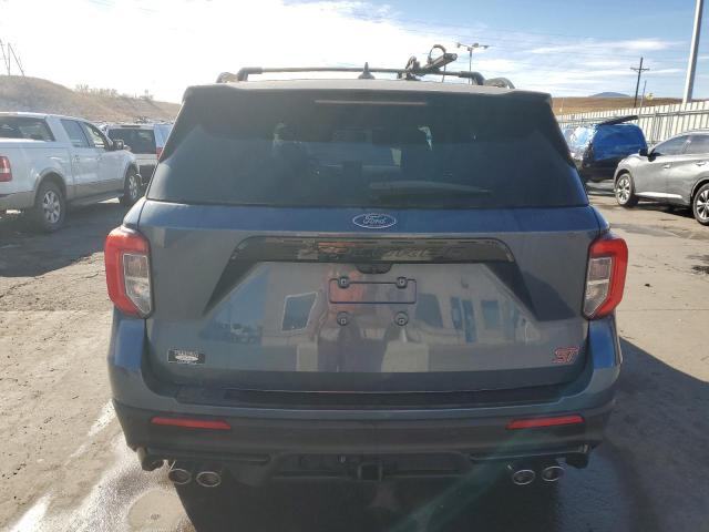 1FM5K8GC8LGB11613 - 2020 FORD EXPLORER ST BLUE photo 6